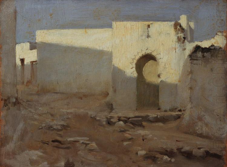 Moorish Buildings in Sunlight (mk18), John Singer Sargent